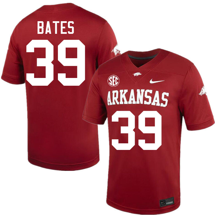 Jake Bates Arkansas Jersey,Arkansas Razorbacks #39 Jake Bates Jersey Youth College-Cardinal